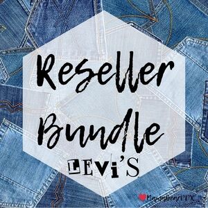 RESELLER BUNDLE: 6 Pairs of Levi’s Denim Jeans & Shorts various sizes